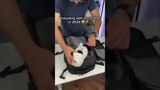 Is this the best hack of 2026? #travel #adventure #airlines #airport #backpack #bagreview #camping