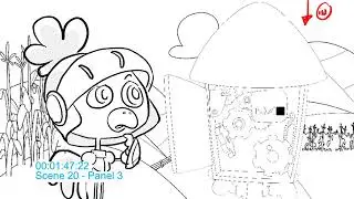 Sir Rooster and His Broken Alarm Clock (French Dub, Storyboard Version) 