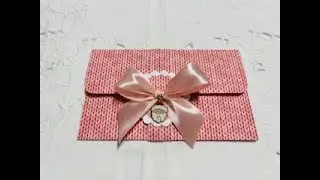 Tuto enveloppe cadeau  facile &agrave; r&eacute;aliser