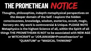 Why there's only ONE Promethean Channel You Should Trust! PUBLIC NOTICE