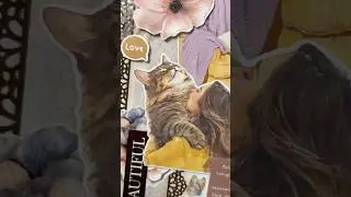 Love & Purrs 🐾 #scrapbook #journaling #asmr #creativeideas #aestheticjournal