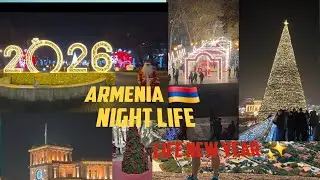 Life inside capital of armenia 🇦🇲 yerevan /  Ready for New year 2026 #yerevan #armenia 
