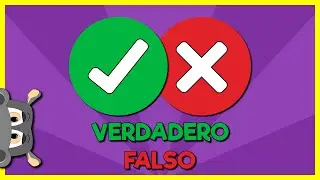 Verdadero o Falso test ✔️❌ 50 Preguntas de Cultura General