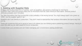 7 Common Challenges of e Commerce Catalog Management