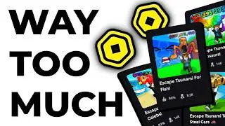 Сколько я заработал на Roblox Escape Tsunami Games