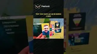From Paper to Presence &ndash; AR Business Cards Are Here💼✨  #brandingidentity #augmentedreality