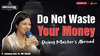 Consulting Vs. Marketing - What Exposure Is Better? | Sukhmani B, VC- Orios, ex-IMF,Deloitte, INSEAD