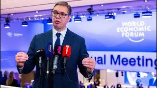 Osmani me Trumpin, Vuçiq lë nam në Davos, katandiset si influencer në dhomë hoteli