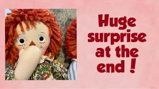 DAKIN GEORGENE NOVELTIES Reproduction Raggedy Ann & Andy 18&rdquo;