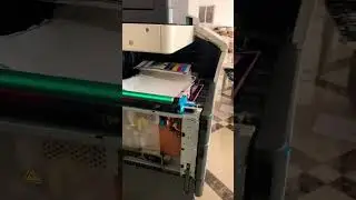Konica Minolta c454e Testing #viral #konica #networking #tiktok #internet #copiers #printing