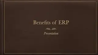 Benefits of ERP