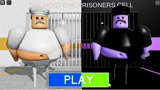 LIGHT VS DARK BARRY'S PRISON RUN! SCARY OBBY Full Gameplay #roblox