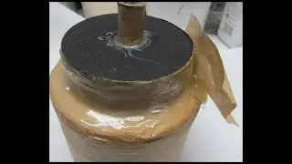 Experimental Cylinder Shell Rising Comet Tail
