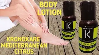 #KRONOKARE MEDITERRANEAN CITRUS BODY LOTION