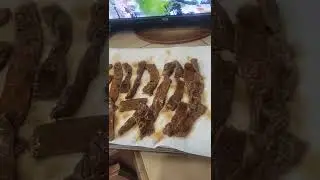 Sweet Teriyaki beef jerky!