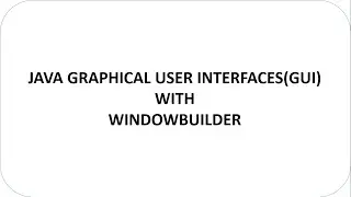 Installing window builder for Eclipse Java Tutorial 1