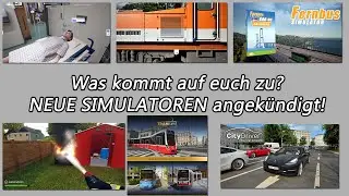 NEUE SIMULATOREN angek&uuml;ndigt! | The Bus Hamburg | SubwaySim Konsole? | Medical Shift | NextSim 23