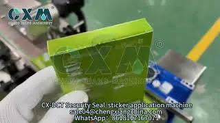 Smart Security Code Labeling Solution | Ideal for Tobacco, Cosmetics, Pharma & Vape #machine #cxm