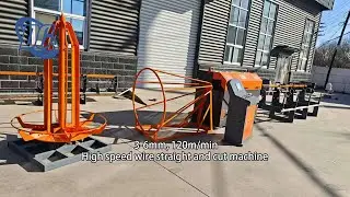 new frequency conversion motor rebar cutter large straightening cutting machine for construction