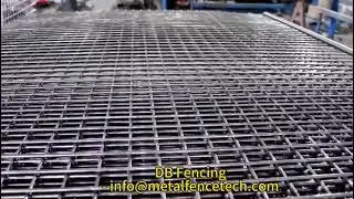 Wire Mesh Fence Welding Machine | Resistance Welding Technology | Factory Production Line
