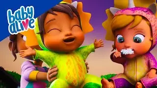 Baby Alive em Português Brasil 💦Sim, Sim! Quero Escovar os Dentinhos! 👶🏽Desenhos Animados Infantil 💕