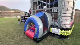 Police Car Jail House Combo
