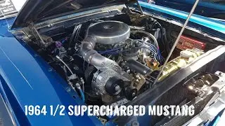 1964.5 Supercharged Mustang, NOVI 1200 Paxton Supercharger
