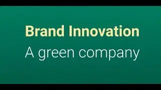 Brand Innovation South Africa - A Green Company
