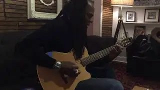 Trying the Tonewood Amp on a Godin Encore nylon string guitar