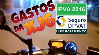 XJ6 SO O CANO - DOCUMENTA&Ccedil;&Atilde;O 2016 DA XJ6 - QUANTO FICOU ★ FER83 XJ6