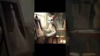 The Cat Who Dared to Dream #aicat #cat #meow #animatedshort #cartoon #funnycats #funny