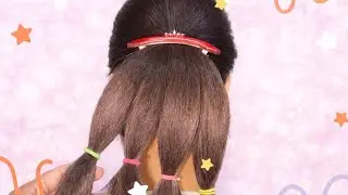 Easy Bun Hairstyle Step By Step || Trending Bun Hairstyle ✨