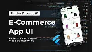 Mobile E-Commerce App UI with Flutter