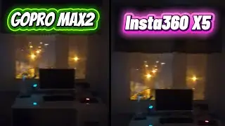 Test w domu: Insta360 X5 vs GoPro Max 2 | Światło vs noc