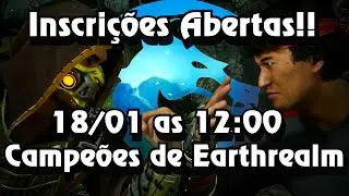 🔥 CAMPEÕES DE EARTHREALM – CAMPEONATO MK1 🔥 🏆 INSCRIÇÕES ABERTAS! 🏆