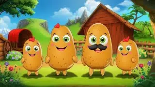 Aloo Kachloo Kids Poem 🥔🎶 | Fun Rhymes for Children | Smart Kids TV
