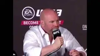 Dana White reaction after Conor Mcgregor lost :(