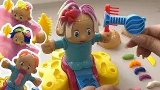 Toys ASMR ✂️ Play-Doh Barber Shop Playset ASMR Satisfying with Unboxing | Review