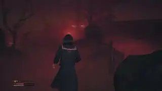 Silent Hill f Head to Door with Inari Statues