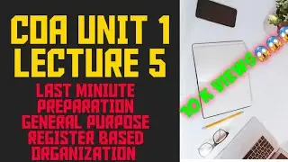 WHAT IS GENERAL PURPOSE REGISTER BASED ORGANISATION || #engineering