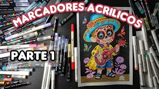 [🔴 13/10/2025] Colorindo com Marcadores Acr&iacute;licos - Kevin Teo'Art 