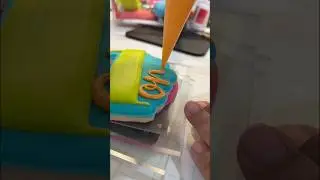 Number 1 cookies #cookiedecorating #cookies #satisfyingvideos #decoratedcookies #royalicing #yum