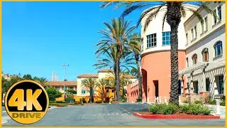 Driving Tour of the shopping area near Ayres Hotel Laguna Woods [4K]