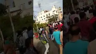 AP EMPLOYEES STRIKE ON PRC IN VIZAYAWADA ...