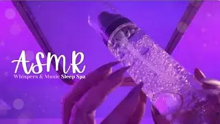 ASMR • Sleep Spa “On You” (Whispers + Music) Korean Skincare | Natural Products + Haircare