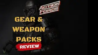 Valaverse Action Force Gear, Weapon, Head & Hand Packs Review 1/12 Accessories