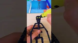 I made an Endoskeleton Dance with 3d pen #meme