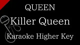 【Karaoke Instrumental】Killer Queen / QUEEN【Higher Key】