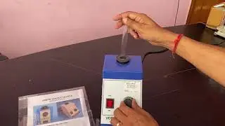 working vortex shaker for one test tube with variable speed easy to use hindi english abron01@gmail