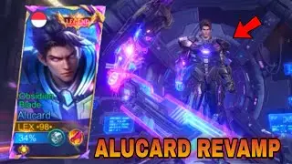 FINALLY!! REVAMP ALUCARD LEGEND OBSIDIAN BLADE SKIN IS HERE🔥 - MLBB